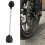 Motorcycle Front Axle Slider Aluminum Alloy Wheel 12