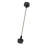 Motorcycle Front Axle Slider Aluminum Alloy Wheel 5