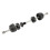 Motorcycle Front Axle Slider Aluminum Alloy Wheel 7