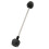 Motorcycle Front Axle Slider Aluminum Alloy Wheel 10