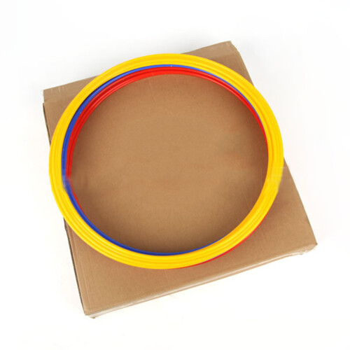 6PCS Multicolor Soccer Sport Training Speed Rings 2