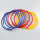 6PCS Multicolor Soccer Sport Training Speed Rings 4