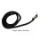 Heavy Duty Horse Lunge Line 6.6ft Black with Snap for Training 2