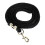 Heavy Duty Horse Lunge Line 6.6ft Black with Snap for Training 3