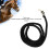 Heavy Duty Horse Lunge Line 6.6ft Black with Snap for Training 4