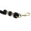 Heavy Duty Horse Lunge Line 6.6ft Black with Snap for Training 12