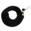 Heavy Duty Horse Lunge Line 6.6ft Black with Snap for Training 13