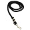 Heavy Duty Horse Lunge Line 6.6ft Black with Snap for Training 14