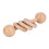Wood Baby Rattle Teether Toy Solid Beech Early 4