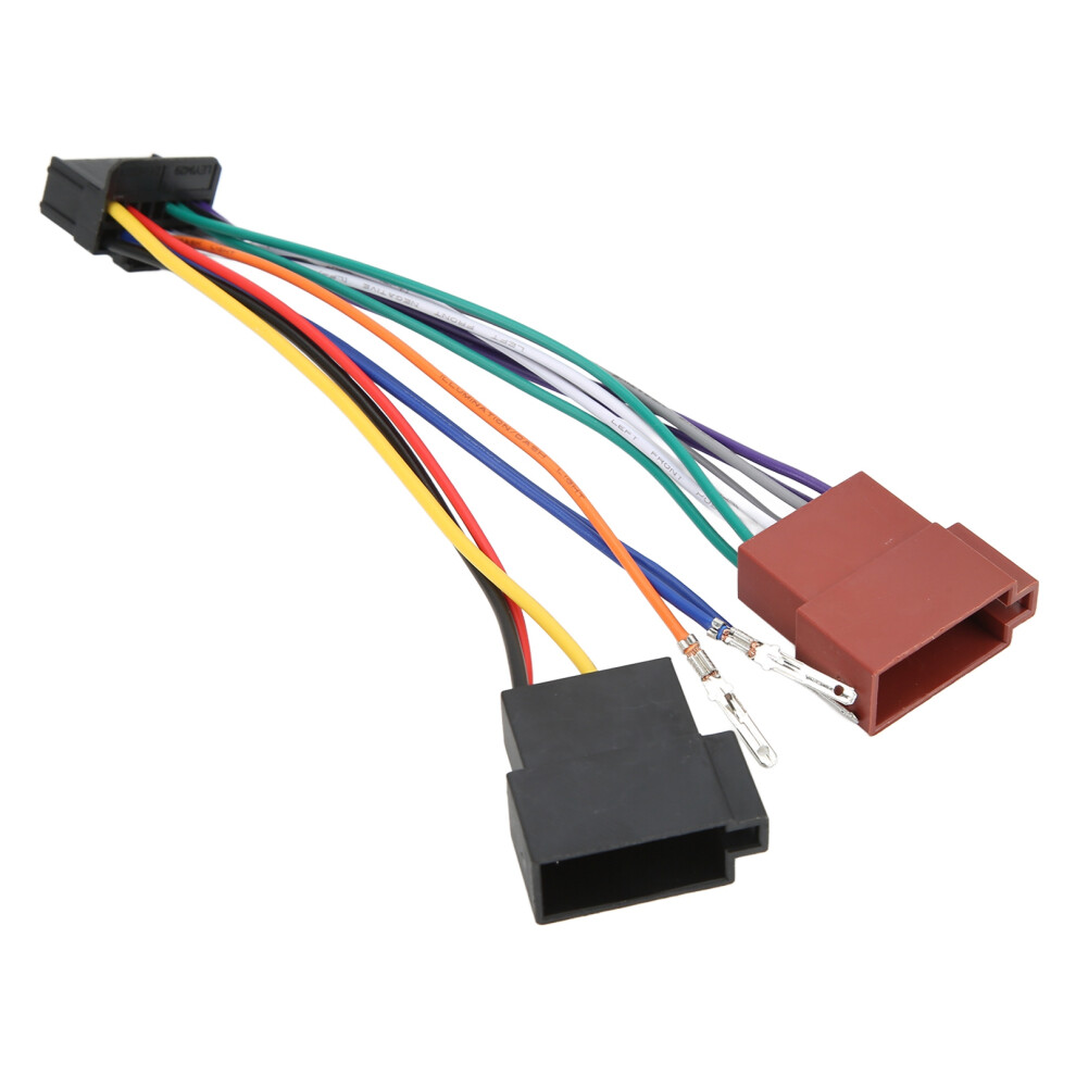 Iso Wiring Harness Connector Adapter Car Stereo 9121376311888