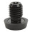 Billard-Queue-Puffer 11 g Aluminium-Plastik Schwarz 12