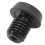 Billard-Queue-Puffer 11 g Aluminium-Plastik Schwarz 11