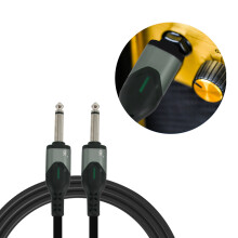 6,35-mm-Male-Klinkenkabel Gitarre/Bass-Kabel 6,0 m 20 Fuß Rauscharmes Audio-Kabel