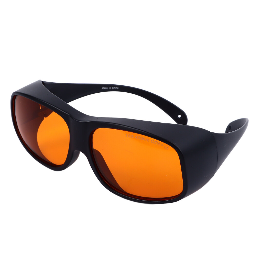 Multifunction Orange Lens Goggles Od5 190-490Nm For Eye Safety 4211338213345