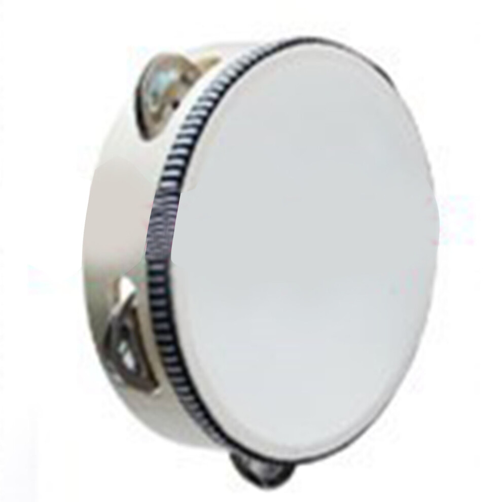 Wooden Handheld Tambourine Educational Interesting