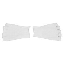 Gelpaar Socken mit Zehenöffnung, feuchtigkeitsspendend, weichmachend, hautfreundlich, für trockene, rissige Haut, speziell für den Vorfuß.
