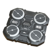 Electronic Fist Fight Trainer ABS Plastic Construction Wall Mounted Target Color Changing Rhythm Safe Play For Kids