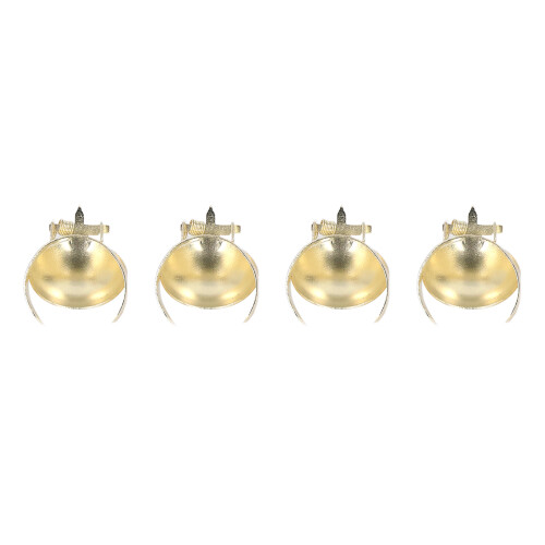 4 Stück automatische Kerzenlöscher Gold 1