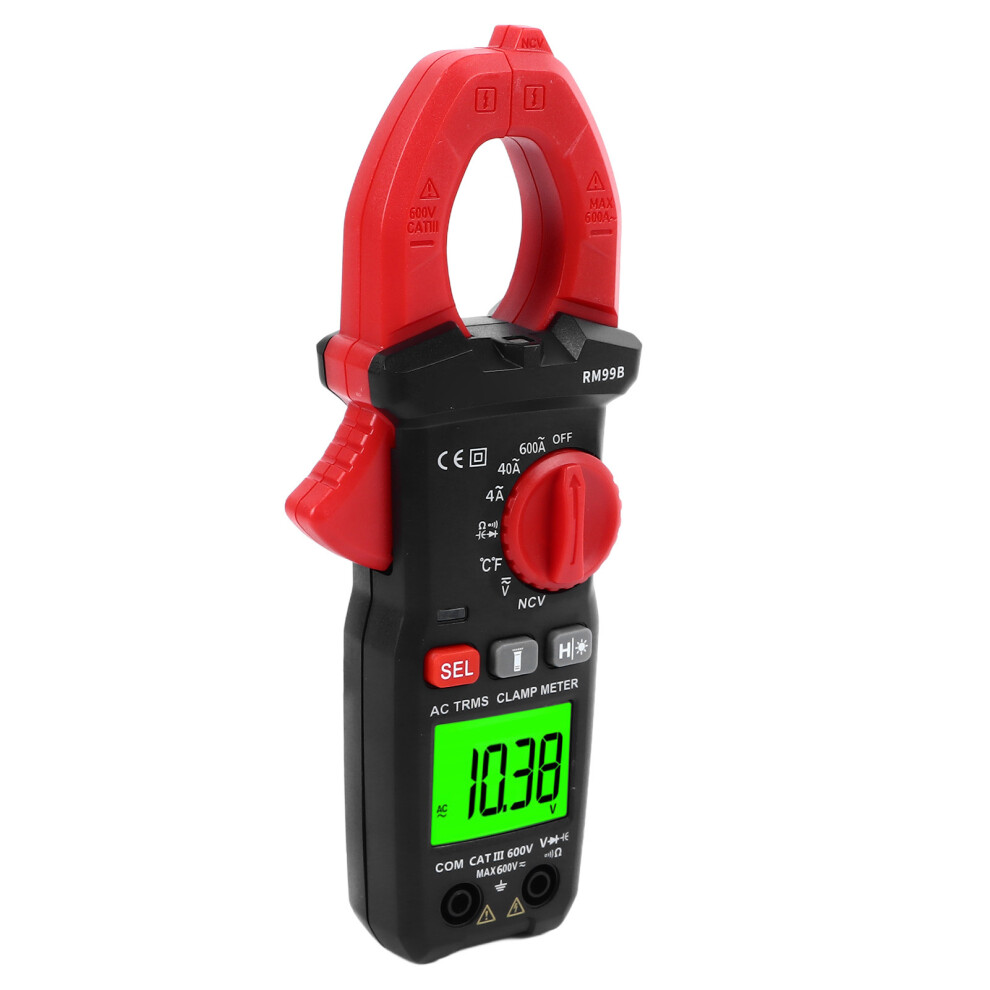 Digital Clamp Meter Multimeter 4000 Counts For Accurate Amp & Voltage Testing 4381338223801