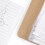 Music Folder Sheet Music and Documents Kraft Paper Storage Holder Pouch 2
