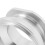 Aluminium 50 mm BOV-Flanschadapter, Silber 8