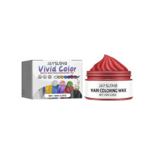 (Red)Jaysuing Hair Balm Gentle, Easy To Apply Moist, Multi-Colored Hair Balm