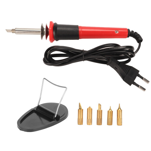 Gravierstift 30 W Holzgravurgerät mit 5 Köpfen 1