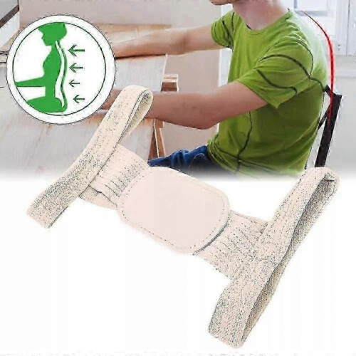 (xs,Black)Betterbody Back Correction Orthosis, Relief Shoulder Support Adjustable Back Str 2