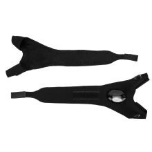 CR2016 75 mAh Halbfinger-Taschenlampen-Handschuhe Schwarz