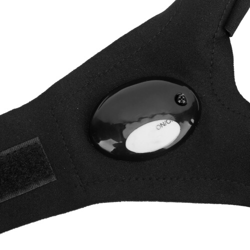 CR2016 75 mAh Halbfinger-Taschenlampen-Handschuhe Schwarz 2