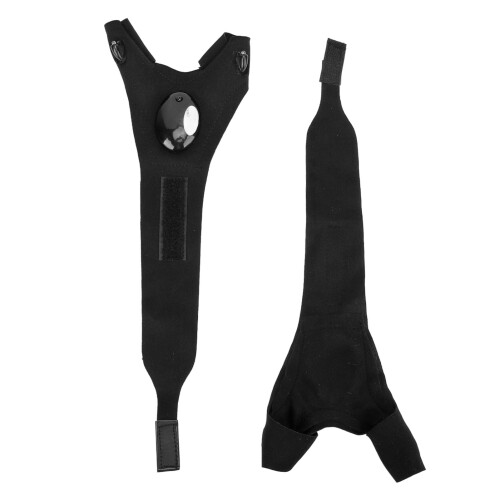 CR2016 75 mAh Halbfinger-Taschenlampen-Handschuhe Schwarz 1