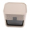 Multifunctional Plastic Acrylic Tea Bag Storage Rack Gray 400g 10
