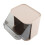 Multifunctional Plastic Acrylic Tea Bag Storage Rack Gray 400g 2