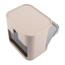 Multifunctional Plastic Acrylic Tea Bag Storage Rack Gray 400g