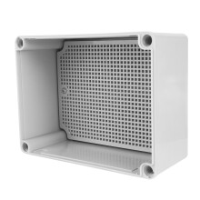 Elektrische Verteilerdose aus ABS-Kunststoff wasserdicht IP67 Außenbereich grau 150x150mm