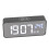 LED-Spiegel-Wecker 1200mAh großes Display ABS 14