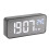 LED-Spiegel-Wecker 1200mAh großes Display ABS 16