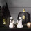 (Ghost Bat)Bootiful Ceramic Ghost Halloween Decorative Figurine Target 5