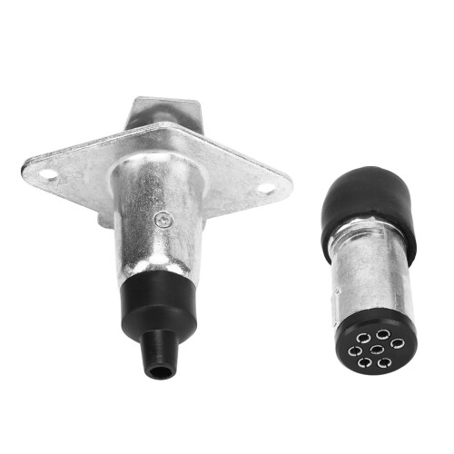 Kleines Metall-7-poliges Anhänger-Steckdosen-Set 1