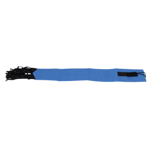 Waterproof Blue Horsetail Bag - Fringe & Hook Loop for Secure Fit