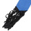 Waterproof Blue Horsetail Bag - Fringe & Hook Loop for Secure Fit 8