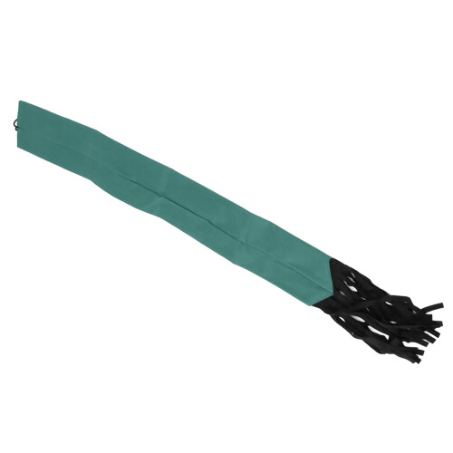 Durable Green Horse Tail Protector with Fringe and Hook Closure 2