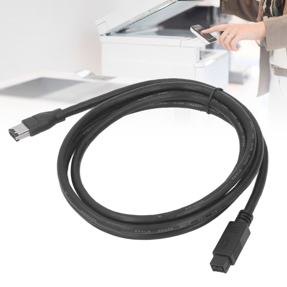 Ieee1394 Firewire Dv Cable 9 Pin To 6 Pin 1.8M For Camcorder Scanner 6931338240490