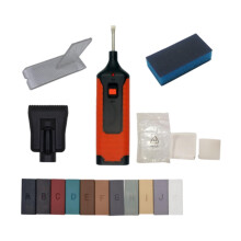 Tile Repair Kit With Multi-Color Wax Blocks High-Efficiency Heating Pen Porcelain Tile Repair Tools Floor Tile Repair Tools