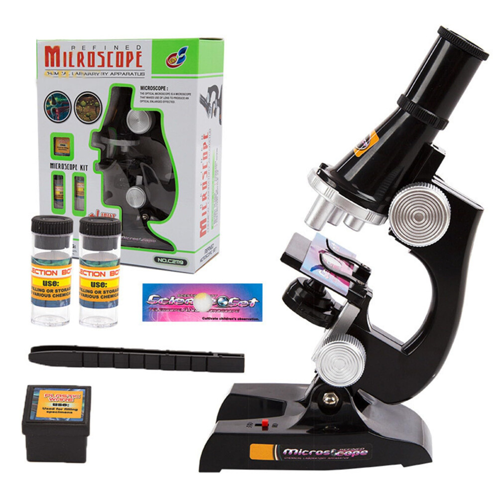 Optical Metal Microscope 500X Magnification Biological Microscope With Slides Professional Biological Microscope Set-image-OPC-PJGWTNH-NEW
