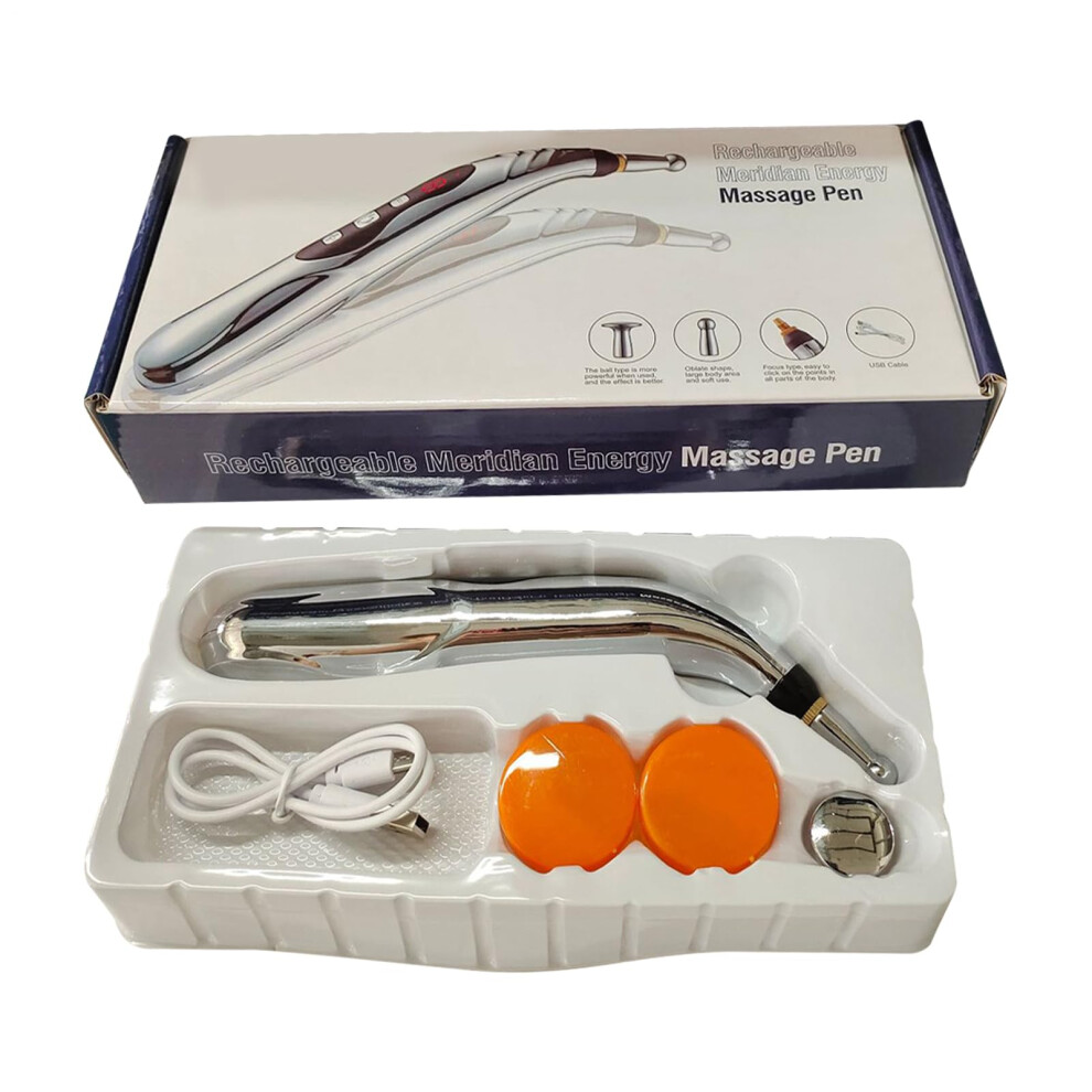 Massage Wand For Muscles Electric Massager With Adjustable Intensity And Electric Stimulator For Muscles Face Feet Back