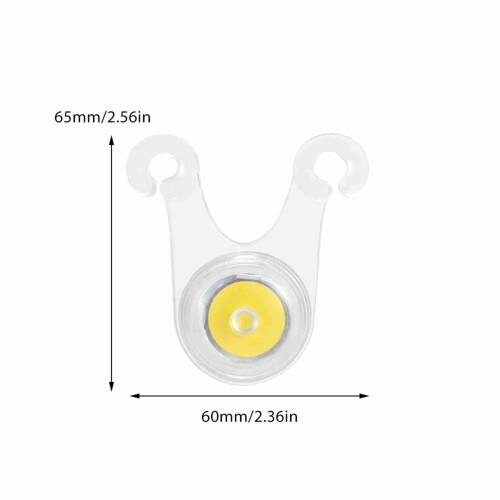 10 Stück Camping-Lichtset 65x60mm 10xCR3032 5 Farben 1