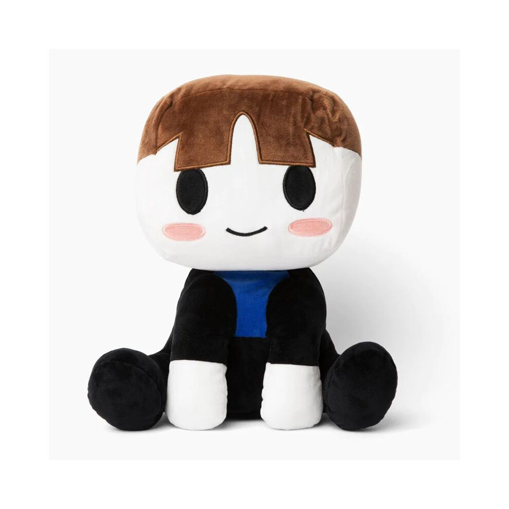 (BrownHairBoy) 78in Buddies Blox Plush Toy Soft Stuffed Hug Doll Kids Baby Birthday Gifts Xmas
