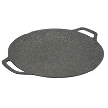 Koreanische Grillpfanne 6-Schicht-Antihaftbeschichtung 30 cm Schwarz
