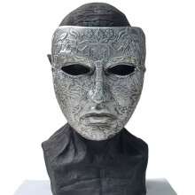 (Style 2) Baldwin Of Iv Jerusalem Mask Halloween Party Resin Character For Mask Costumes